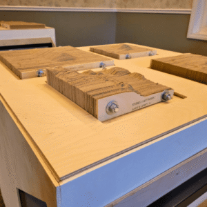 Close-up of 3D models of earthwork sites and how the change over time.
